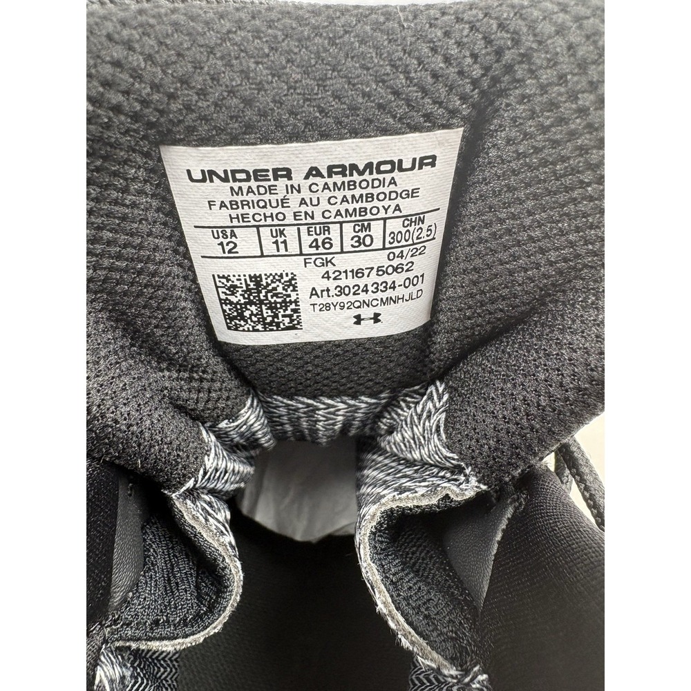NWOT Under Armour Micro G Valsetz Mid Black Tactical Stormproof Boots Men's 12 - Picture 13 of 15